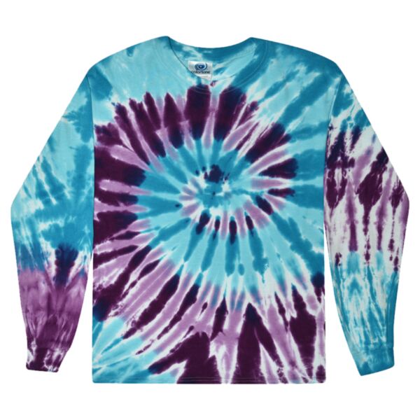 Youth Tie-Dyed Long Sleeve T-Shirt Thumbnail