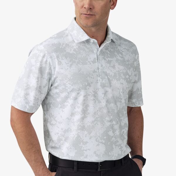 Men's Monterey Printed Polo Thumbnail