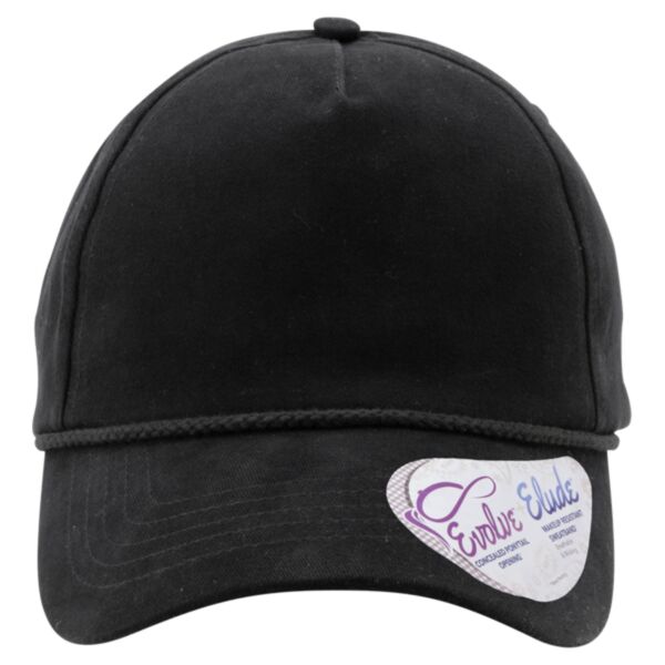 Women's Washed Five-Panel Rope Cap Thumbnail