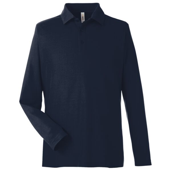 Men's Fusion ChromaSoft™ Long Sleeve Pique Polo Thumbnail