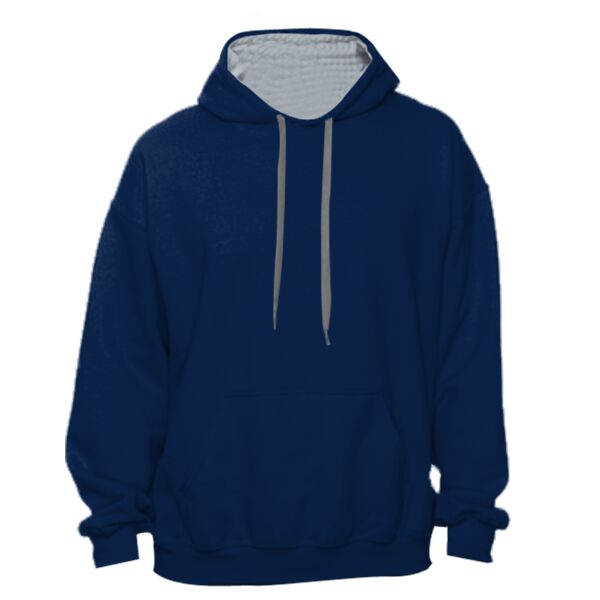 Adult Heavy Blend™ 50/50 Contrast Hooded Sweatshirt Thumbnail