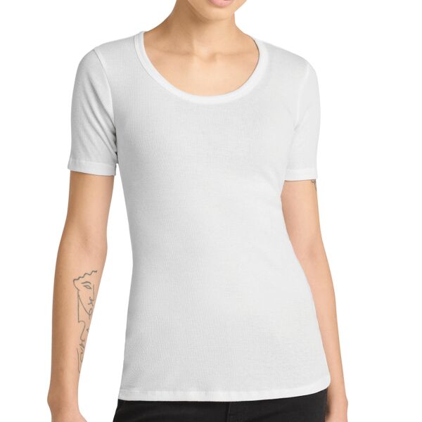 Women's V.I.T. Rib Scoop Neck Tee Thumbnail