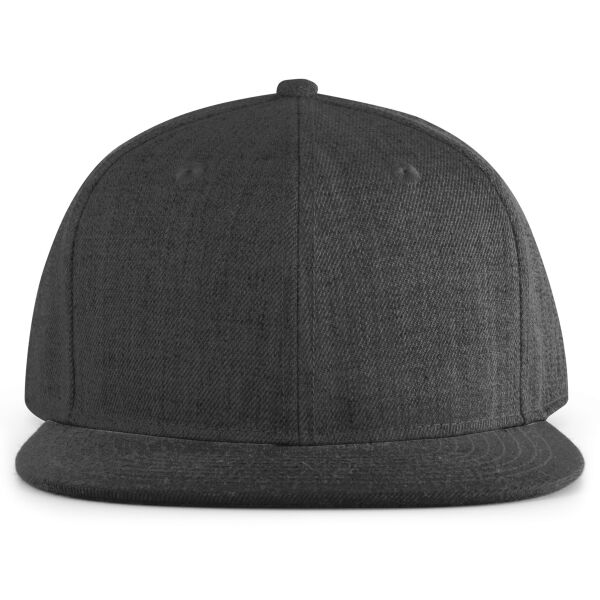 WOOL BLEND HEATHER SNAPBACK CAP Thumbnail