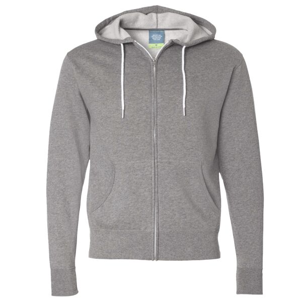 Unisex Lightweight Full-Zip Hooded Sweatshirt Thumbnail