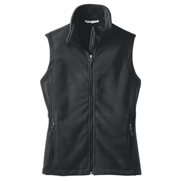 Ladies Value Fleece Vest Custom Lettering Thumbnail