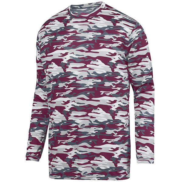 Youth Mod Camo Long Sleeve Wicking Tee  Thumbnail