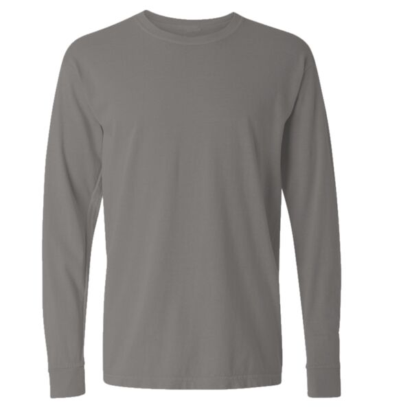 Adult 4.1 oz. Double Dry® Long-Sleeve Interlock T-Shirt PVRS Thumbnail