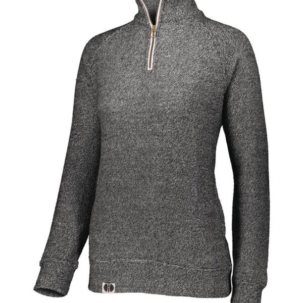 Ladies Cuddly 1/4 Zip Pullover Thumbnail