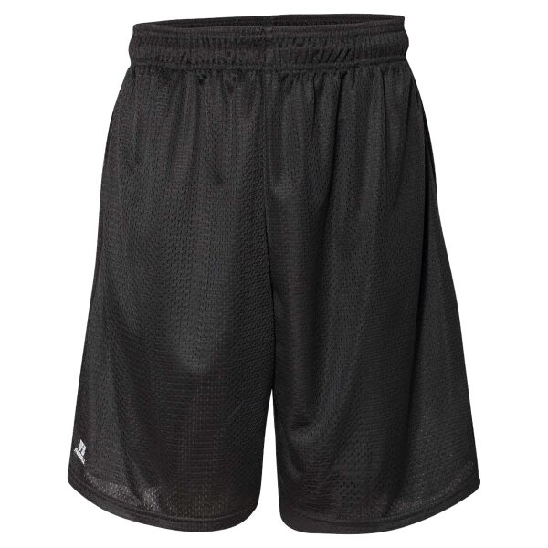 9" Dri-Power® Tricot Mesh Shorts with Pockets Thumbnail