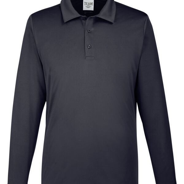 Team 365 Men's Zone Performance Long Sleeve Polo  Thumbnail