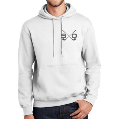 Adult Unisex Pullover Hoodie (Black Logo) Thumbnail