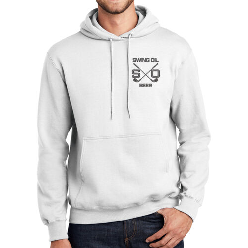 Adult Unisex Pullover Hoodie (Black Logo) 2 Thumbnail