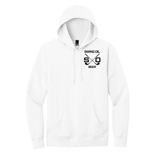 Adult Unisex Fleece Hoodie (Black Printed Logo) Thumbnail